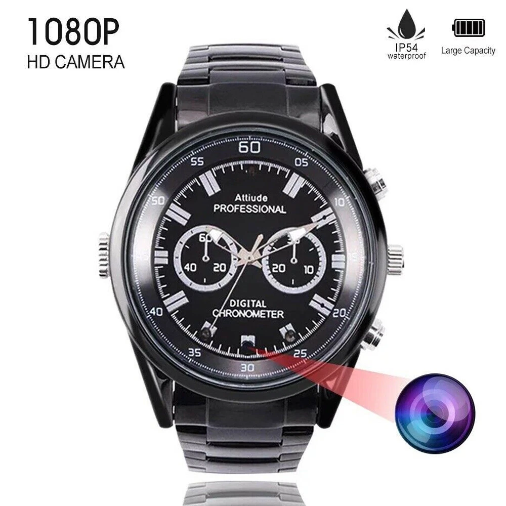 Men/Women Digital Watch Mini Camera Sports Actions Video Recoder HD 1080P 32-64G - Picture 1 of 17