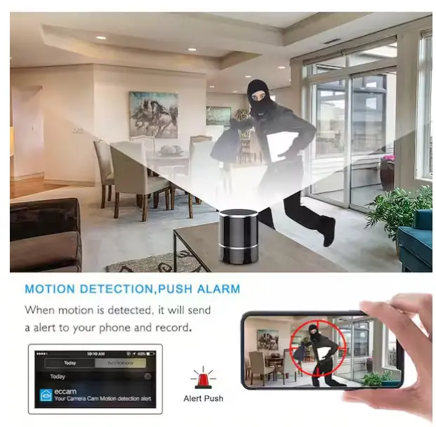 Bluetooth Speaker spy IP camera