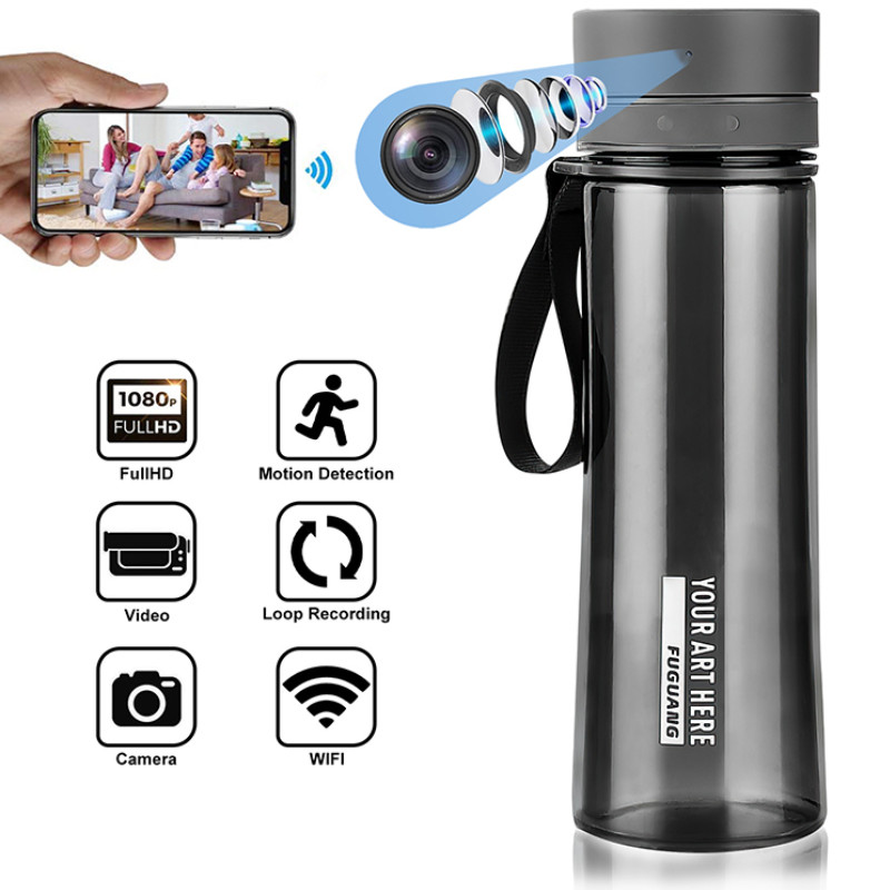 Water Bottle SPY Camera